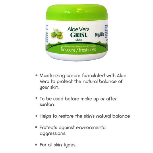 Grisi Aloe Vera Savila Face And Body Lotion 3.8 oz