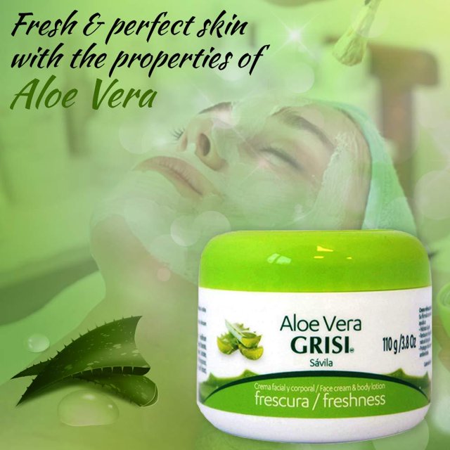 Grisi Aloe Vera Savila Face And Body Lotion 3.8 oz