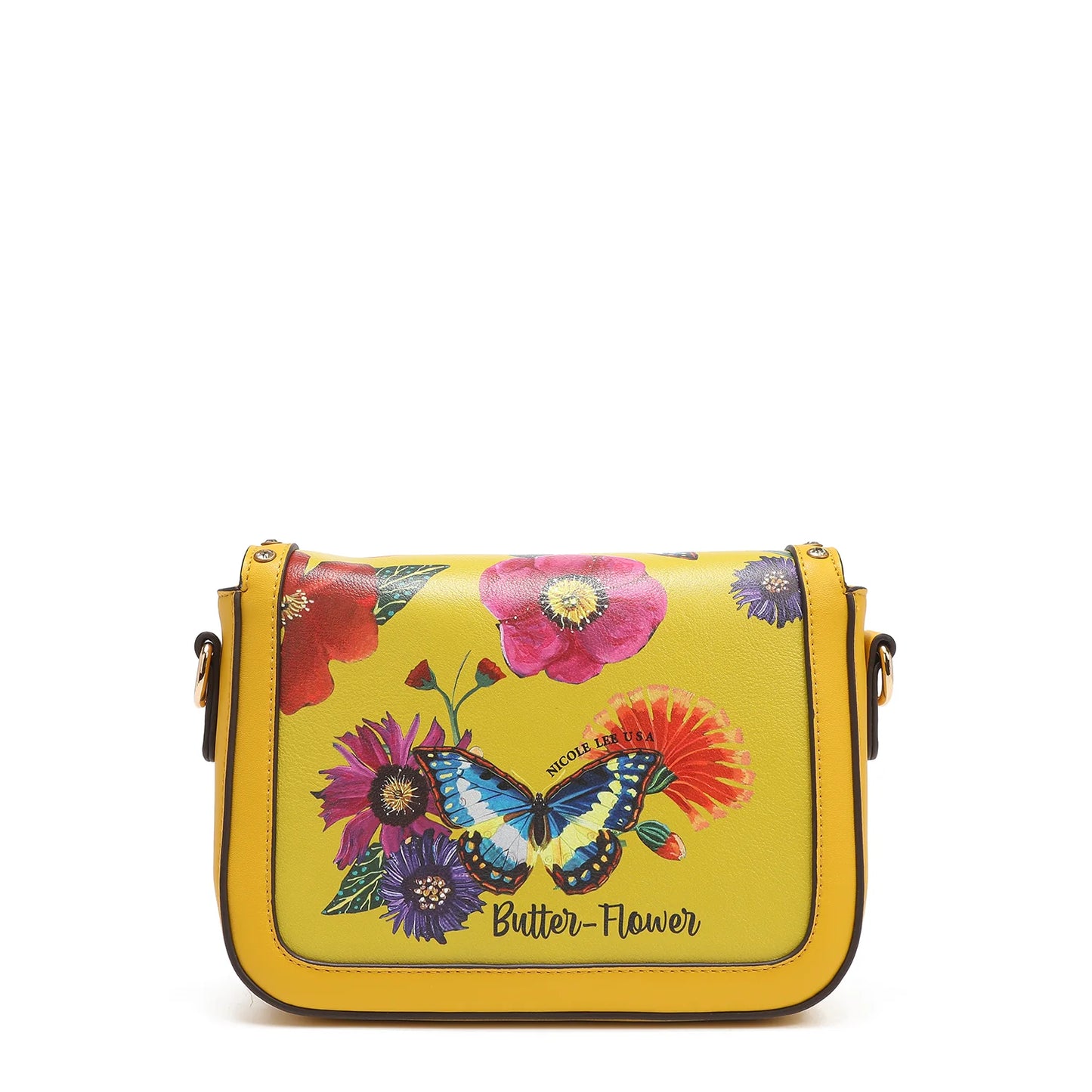 BUTTER-FLOWER FLAP CROSSBODY