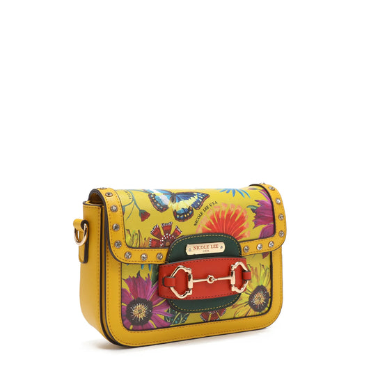 BUTTER-FLOWER FLAP CROSSBODY