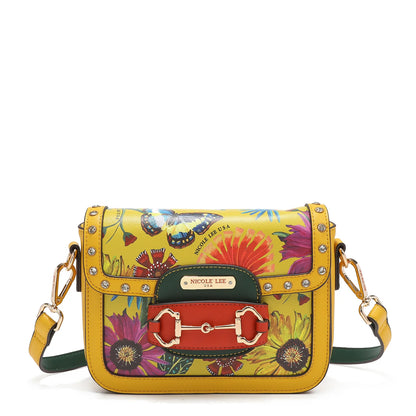 BUTTER-FLOWER FLAP CROSSBODY