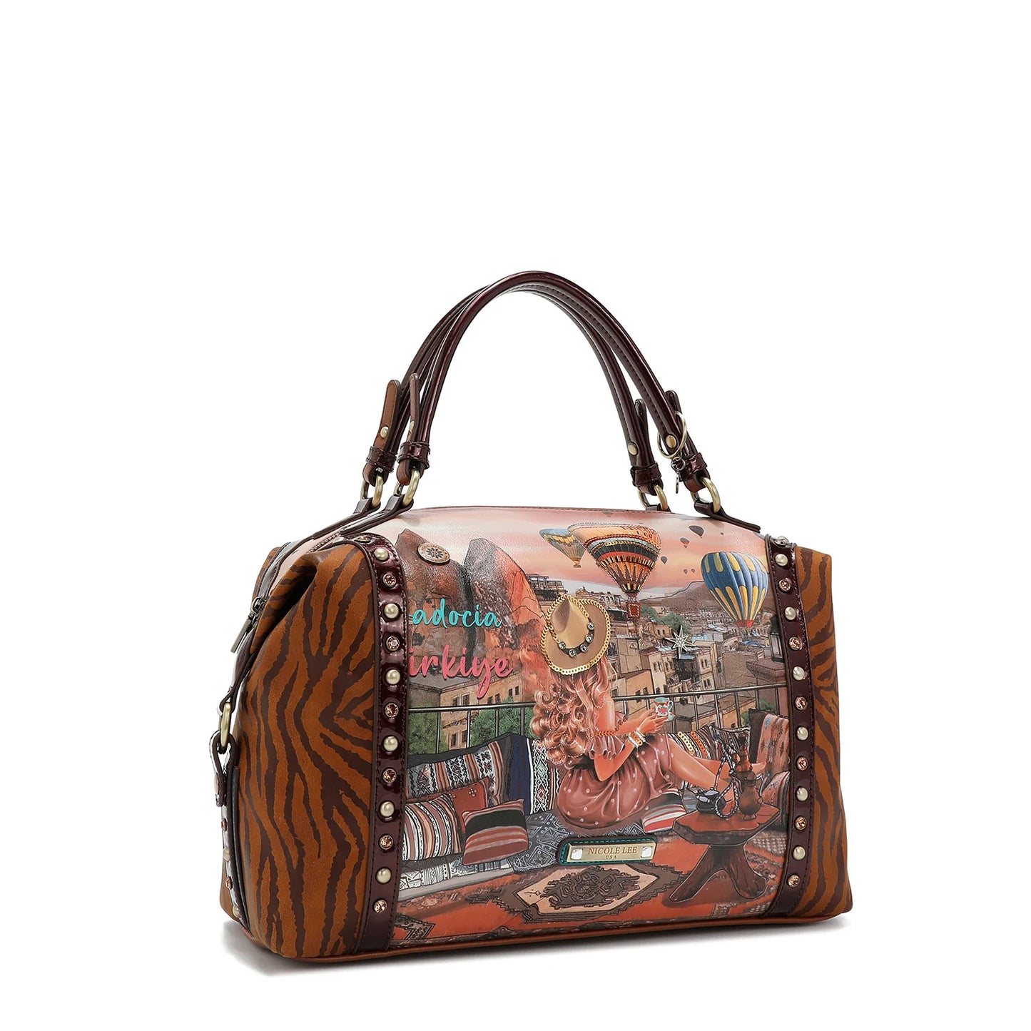 HEAVEN ON EARTH WIDE SATCHEL