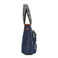 DENIM MULTI-POCKET TOTE BAG