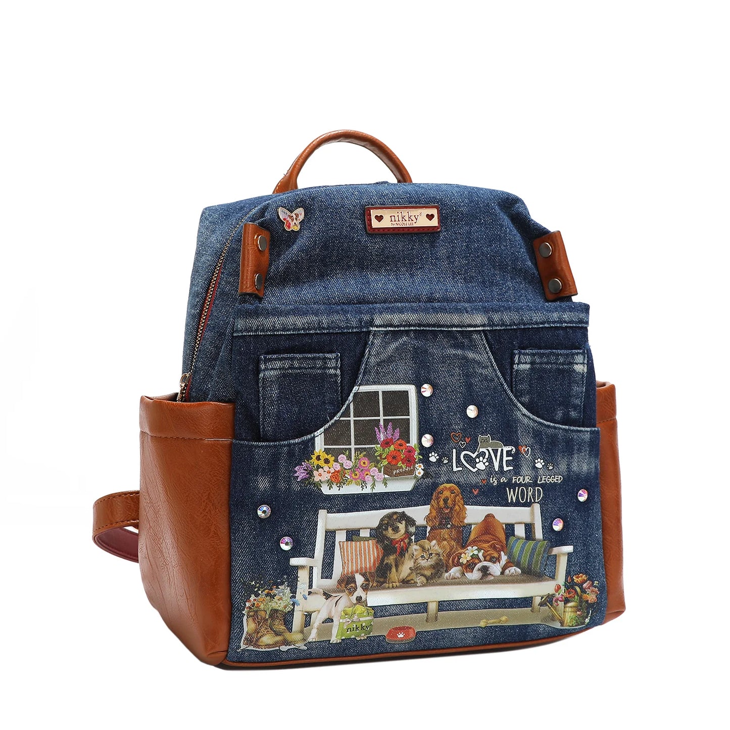 DENIM BACKPACK