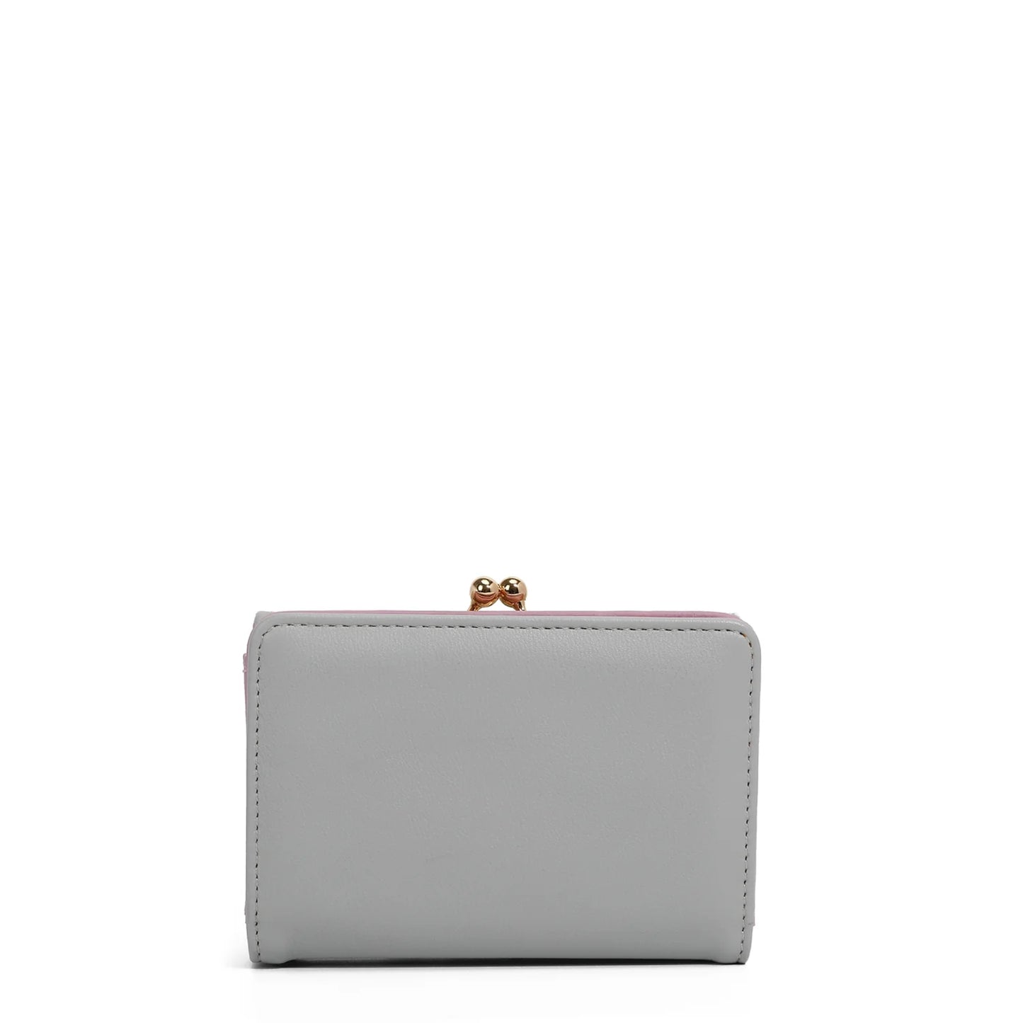 P7452 NICOLE LEE SOLID AGUSTINA TRIFOLD WALLET