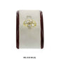 Lady CZ Ring 14 K Italian Gold Plating