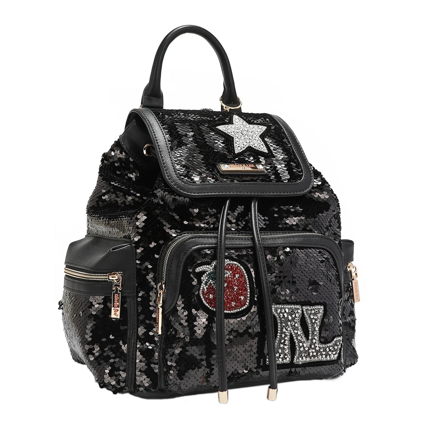 SEQUIN PATCH BACKPACK