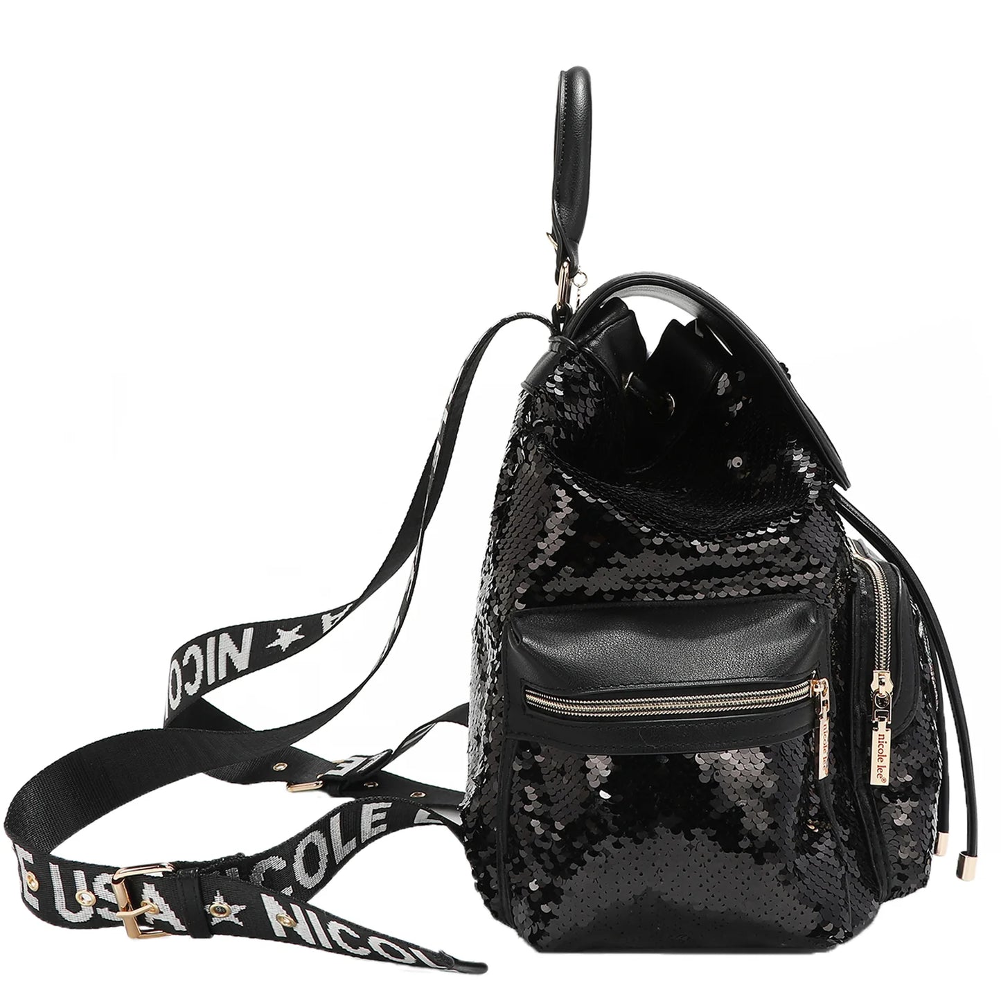 SEQUIN PATCH BACKPACK