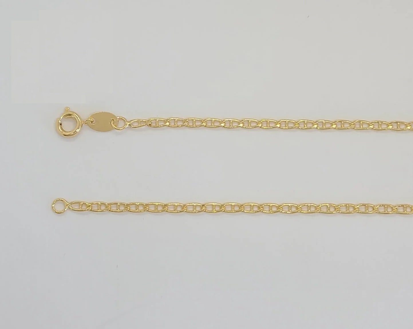 CADENA 18K GOLD LAMINATE - 2.5MM MARINER LINK CHAIN