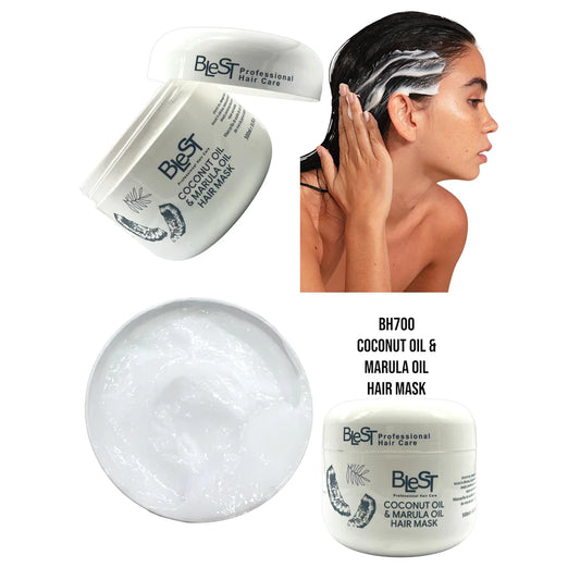 BLEST PROFESSIONAL HAIR CARE - COCONUT OIL & MARULA OIL HAIR MASK