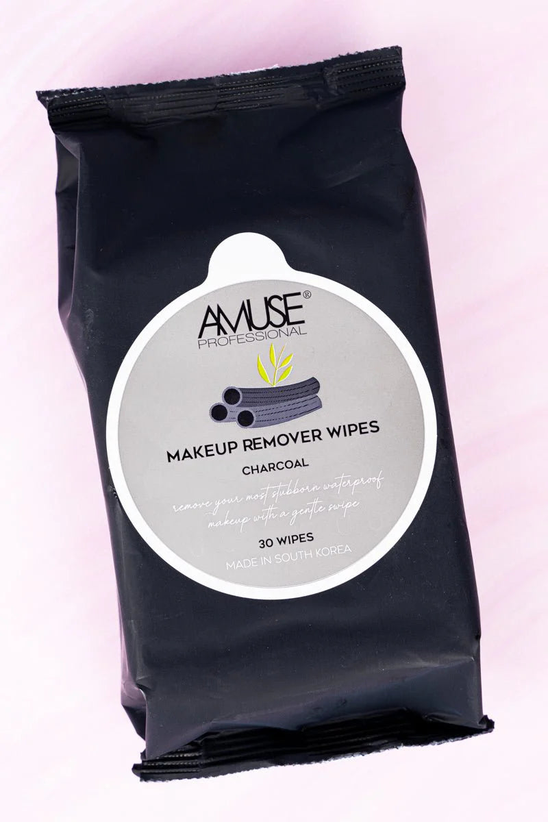 AMUSE CHARCOAL MAKEUP REMOVER WIPES