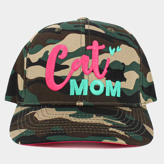 Cat Mom Baseball Cap