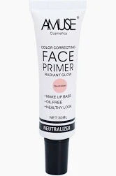 AMUSE COLOR CORRECTING FACE PRIMER