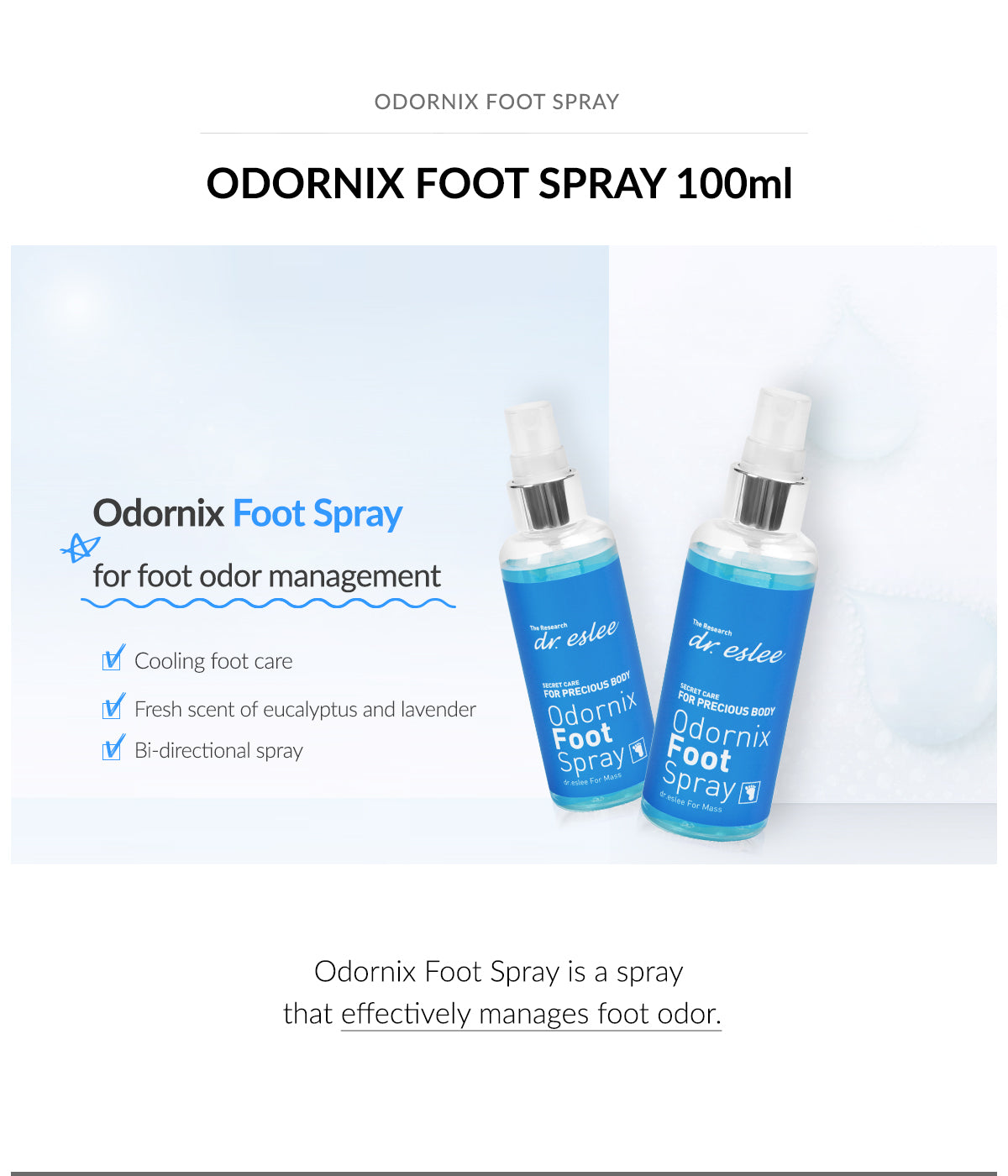 Odornix foot