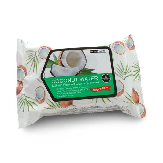 MAKEUP REMOVER TISSUES - COCONUT WATER